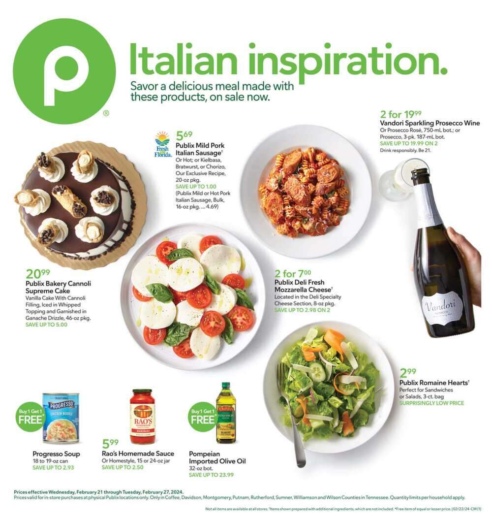Publix Weekly Ad February 22 to February 28, 2024 1 – publix ad 1 5 1