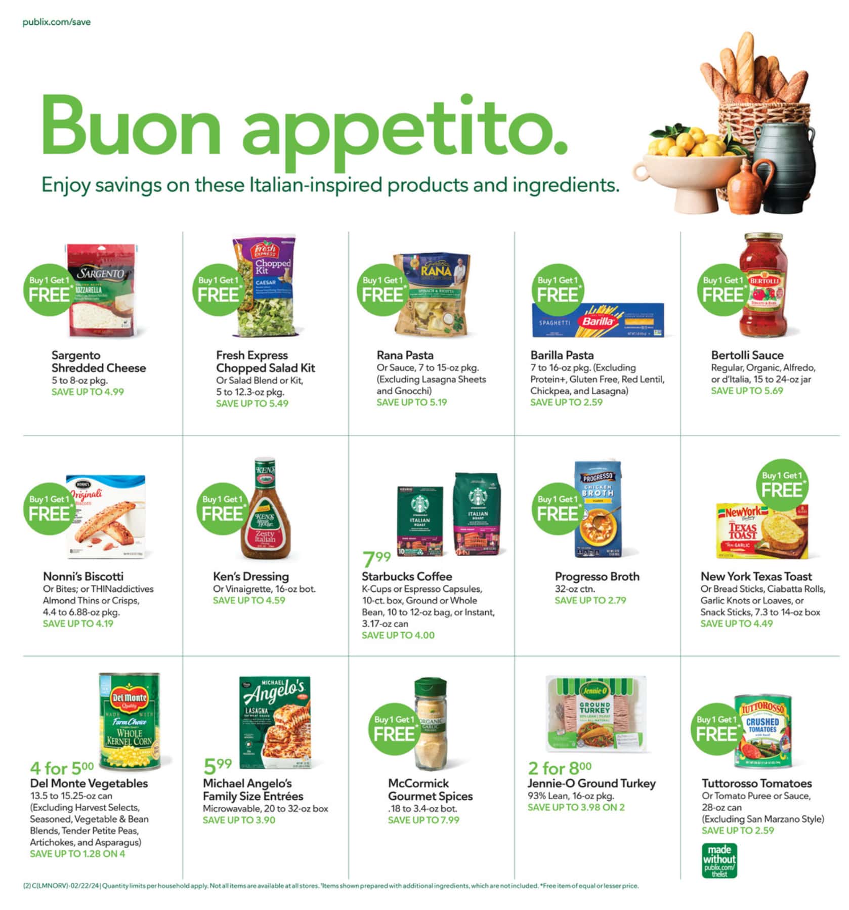 Publix Weekly Ad February 22 to February 28, 2024