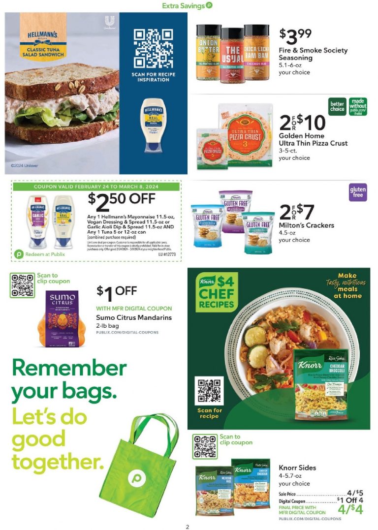 Publix Weekly Ad March 7 to March 13 2024