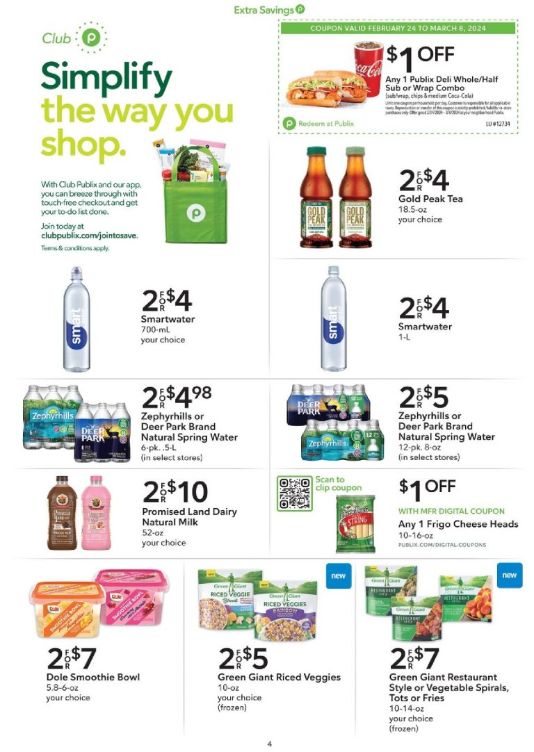 Publix Weekly Ad March 7 to March 13 2024