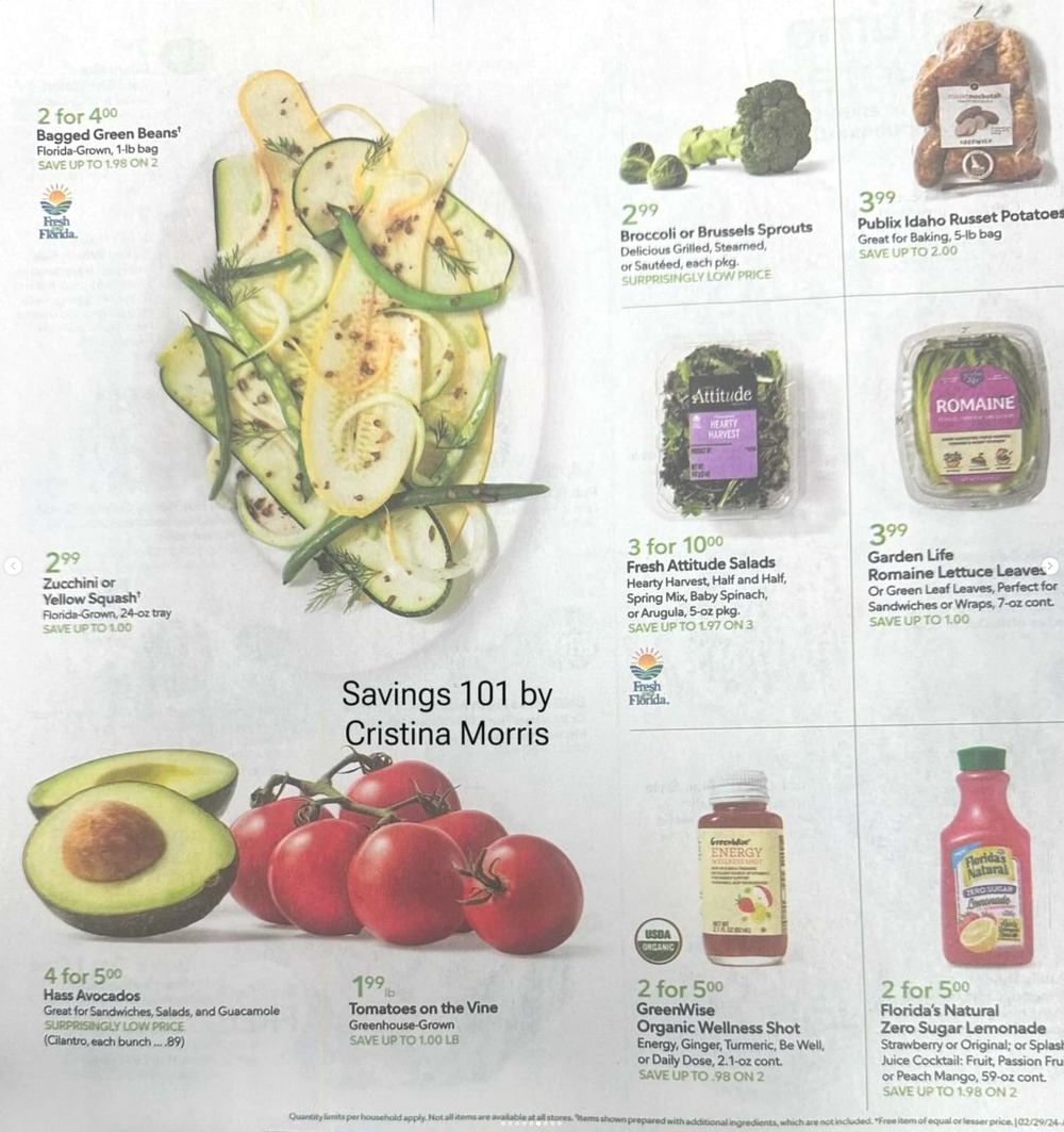 Publix Weekly Ad February 28 to March 5, 2024