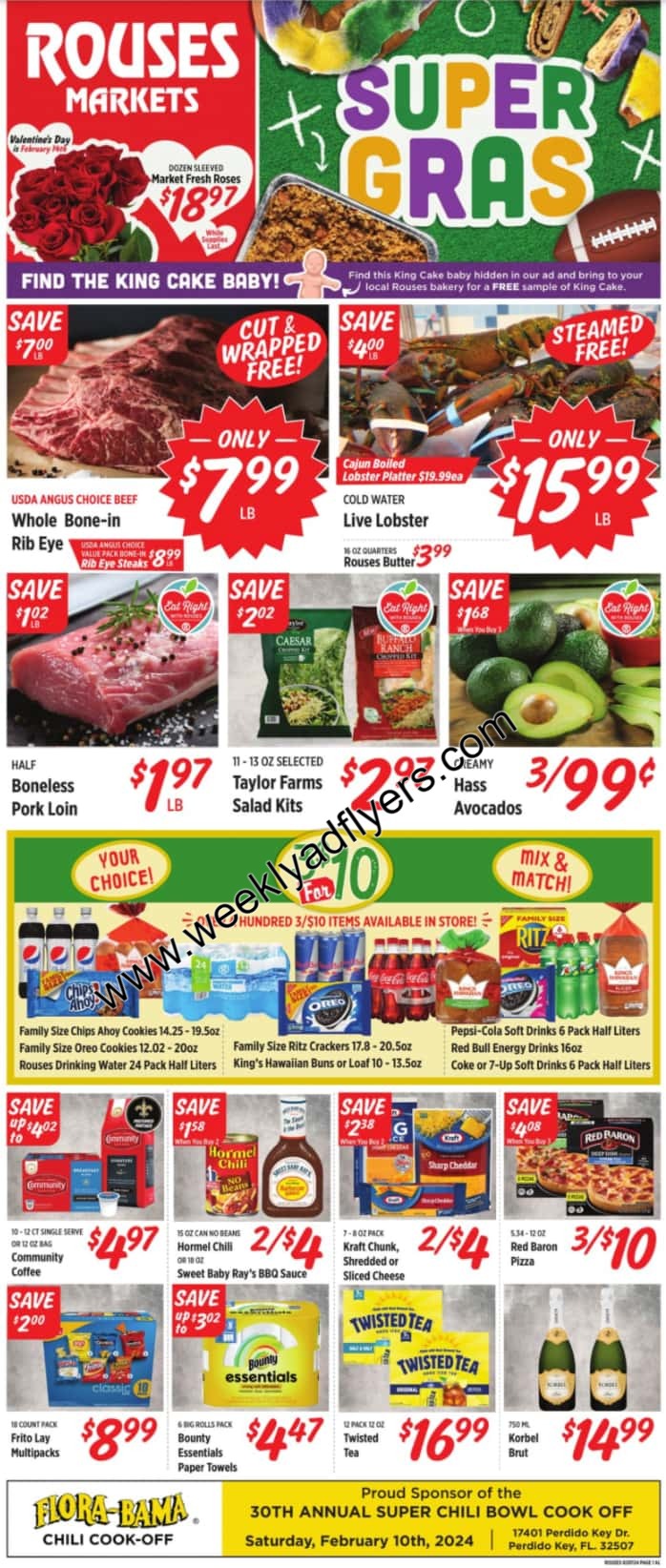 Rouses Weekly Ad February 28 to March 5, 2024 1 – rouses ad 1