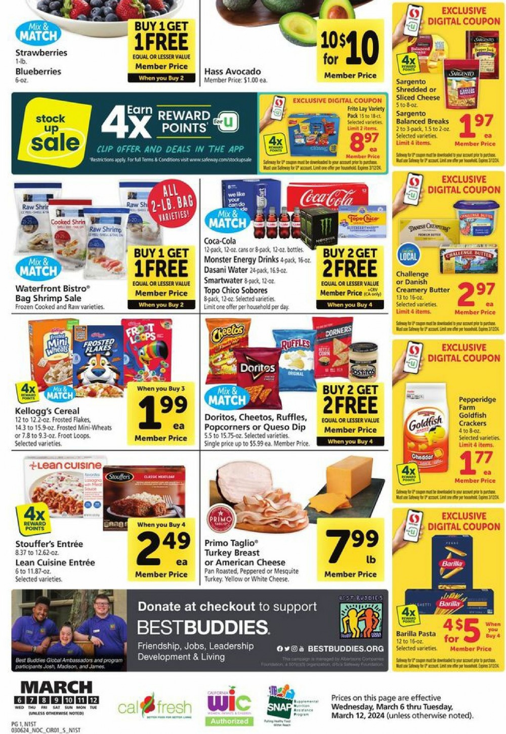 Safeway Weekly Ad March 6 to March 12 2024