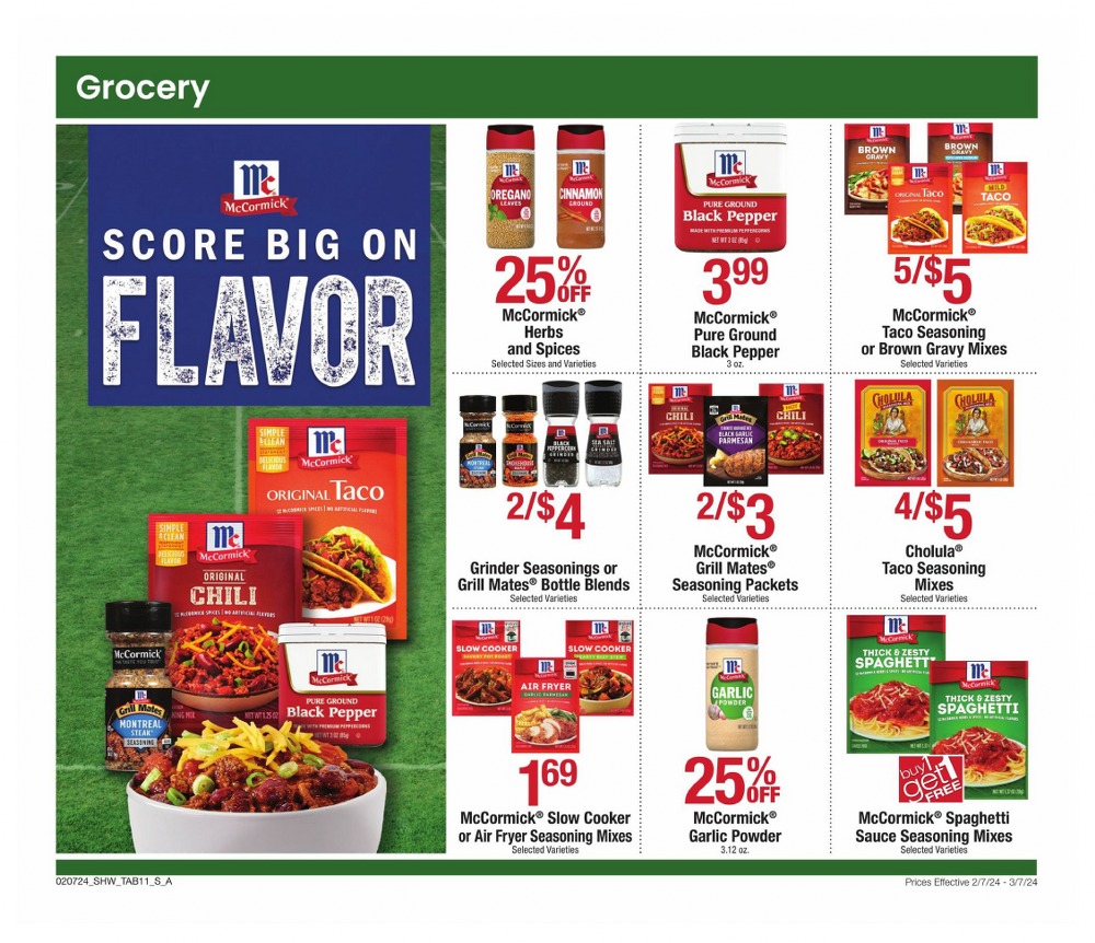 Shaw's Weekly Ad February 23 to February 29, 2024 3 – shaws ad mar 7 11