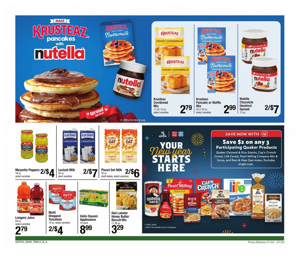 Shaw's Weekly Ad February 23 to February 29, 2024 4 – shaws ad mar 7 12