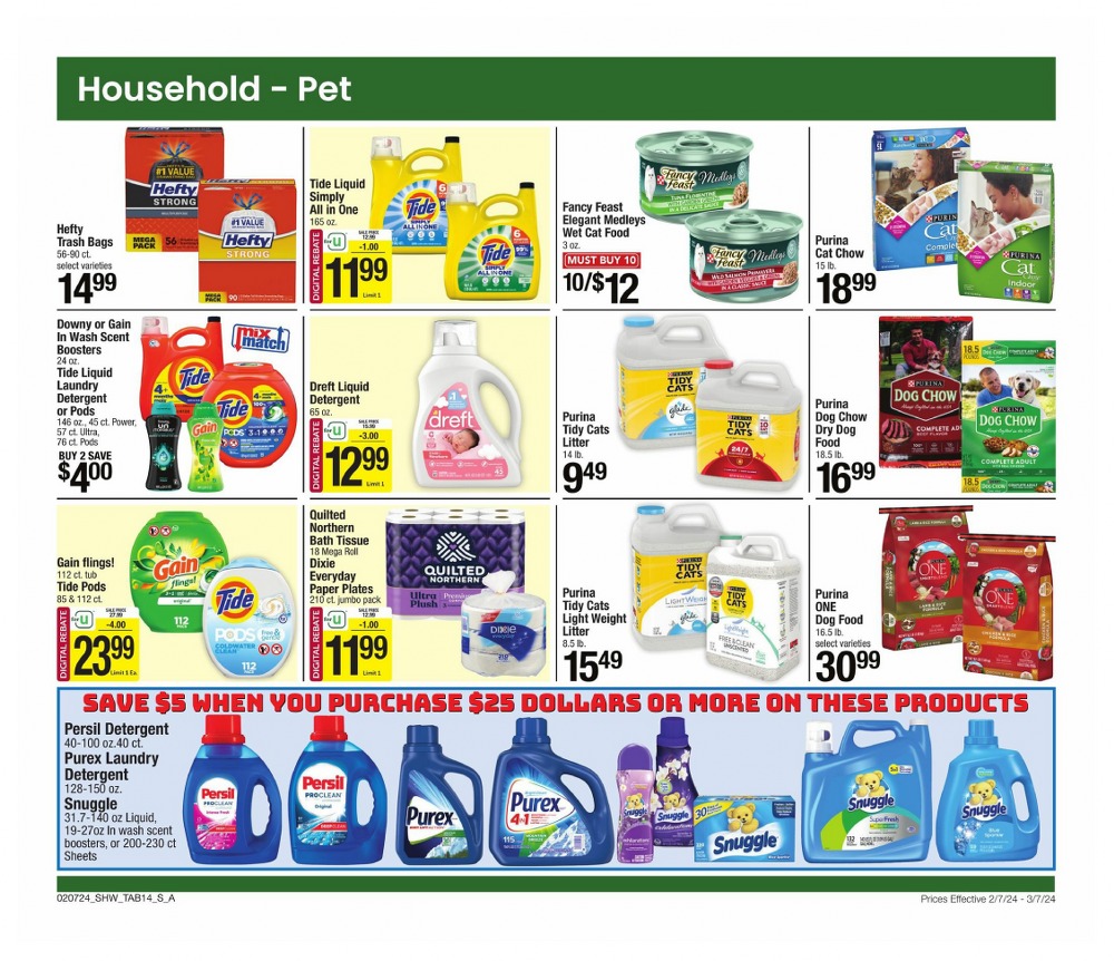 Shaw's Weekly Ad February 16 to February 22, 2024 2 – shaws ad mar 7 14