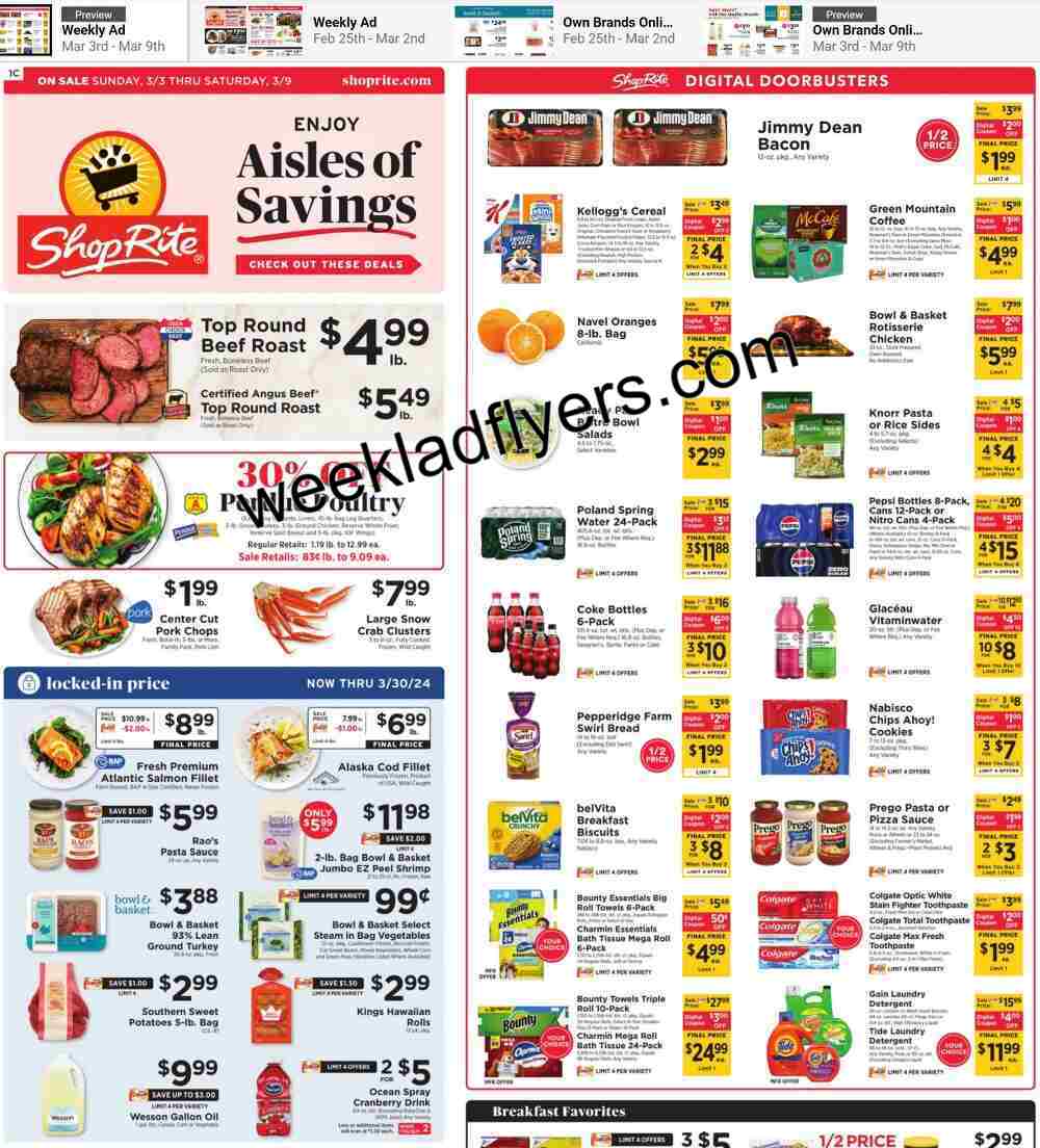Shoprite Weekly Ad March 3 to March 9, 2024