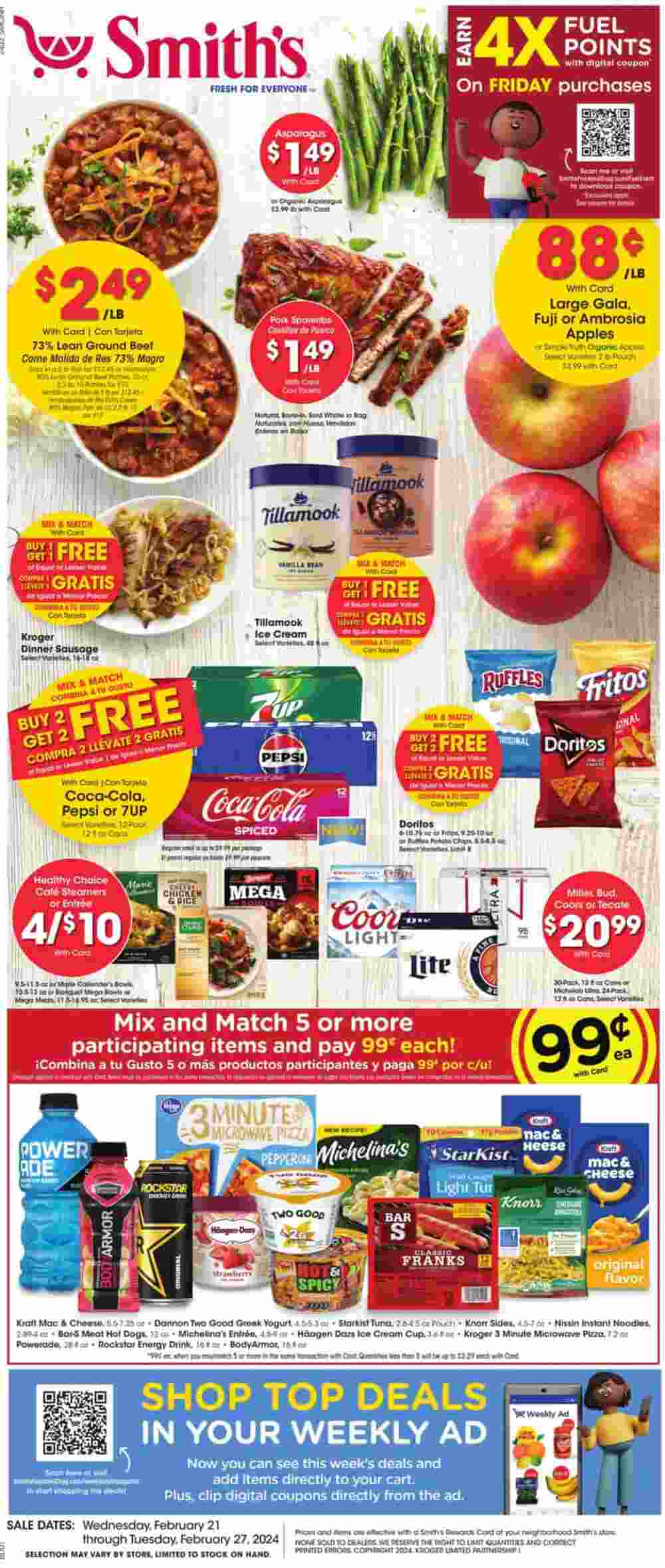 Smith's Weekly Ad February 21 to February 27, 2024 1 – smiths ad 1 5