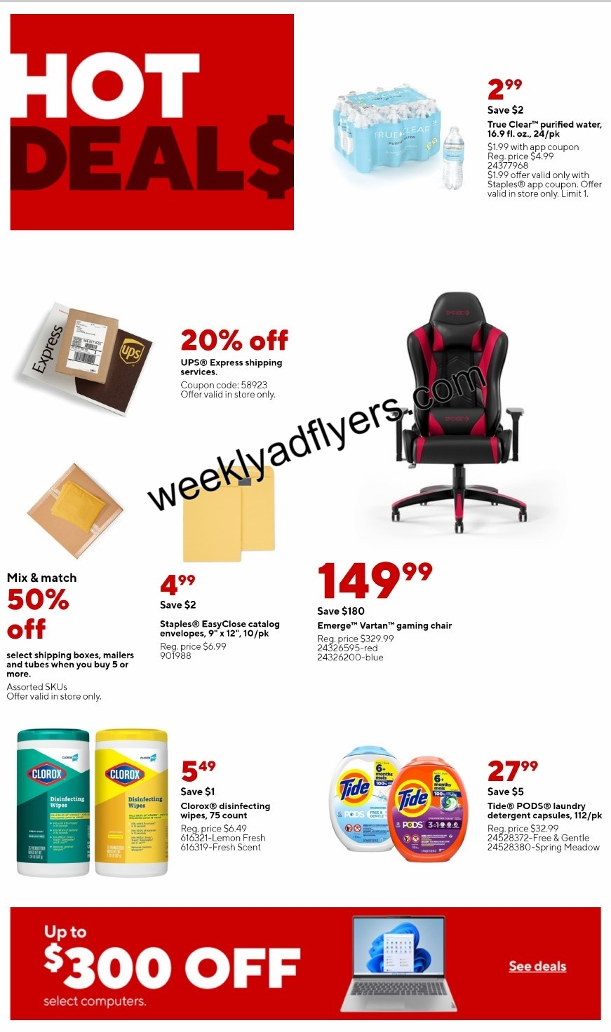 Staples Weekly Ad February 18 to February 24, 2024 1 – staples 2