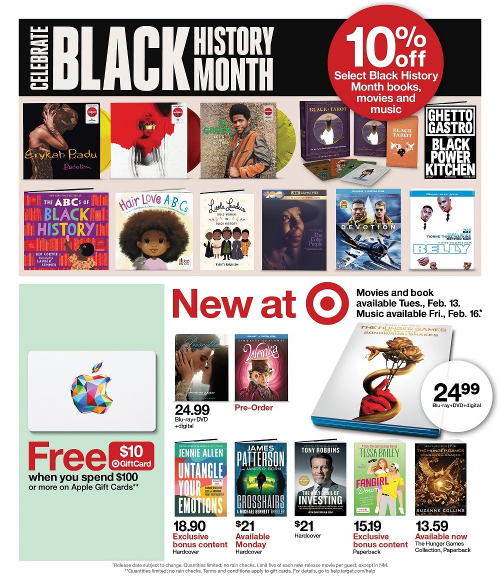 Target Weekly Ad February 11 to February 17, 2024