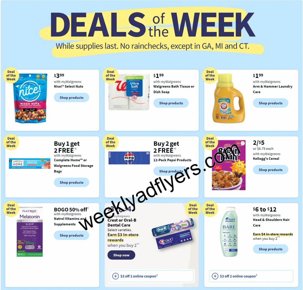 Walgreens Weekly Ad March 17 to March 23, 2024