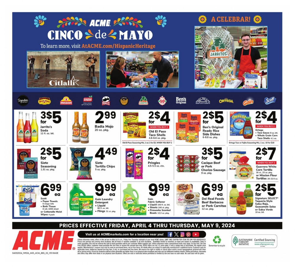 Acme Weekly Ad April 12 to April 18 2024 1 – acme ad may 9 32