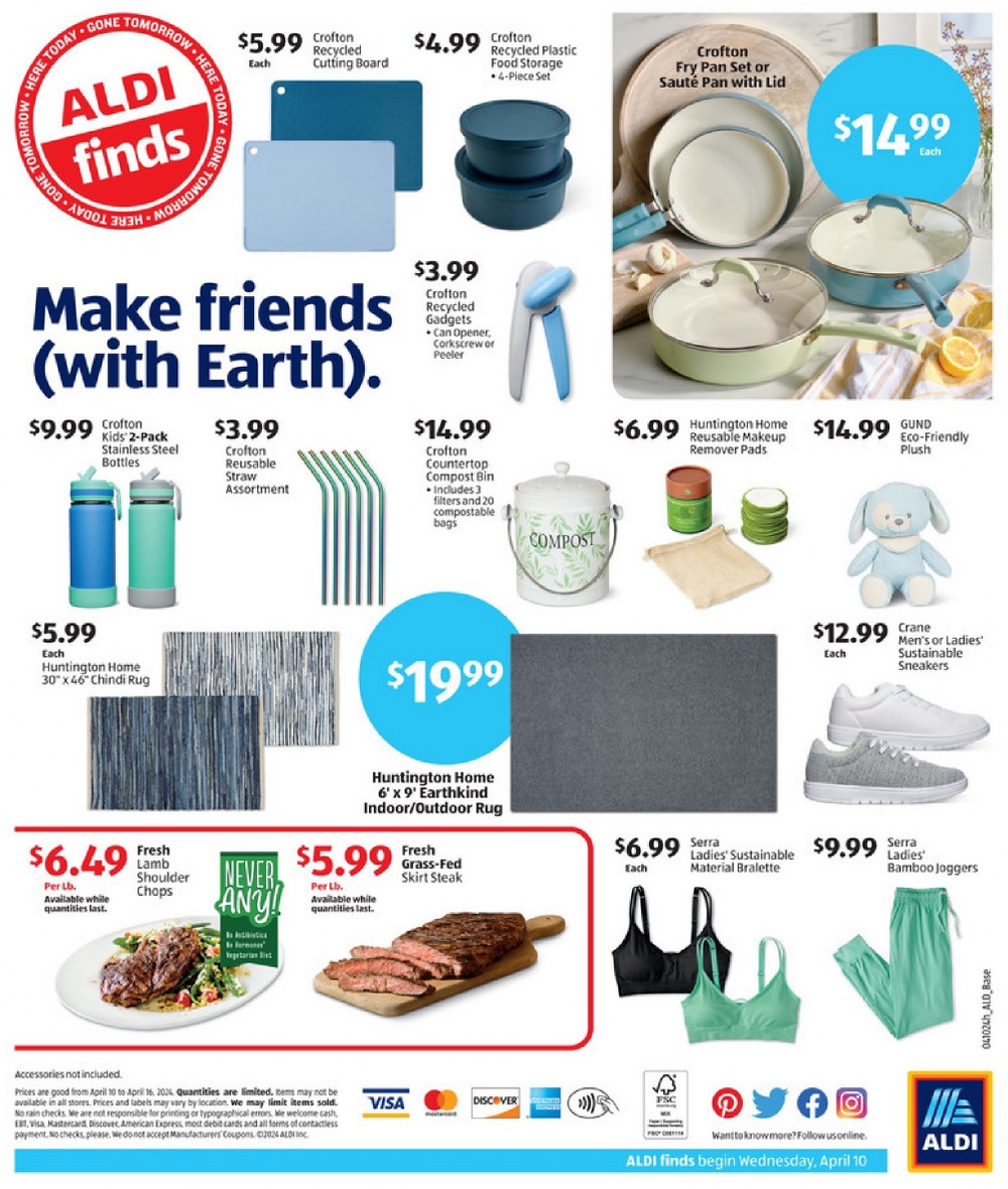 Aldi Weekly Ad April 10 to April 16 2024