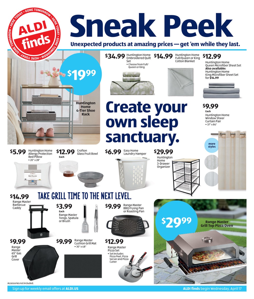 Aldi Weekly Ad April 17 to April 23 2024