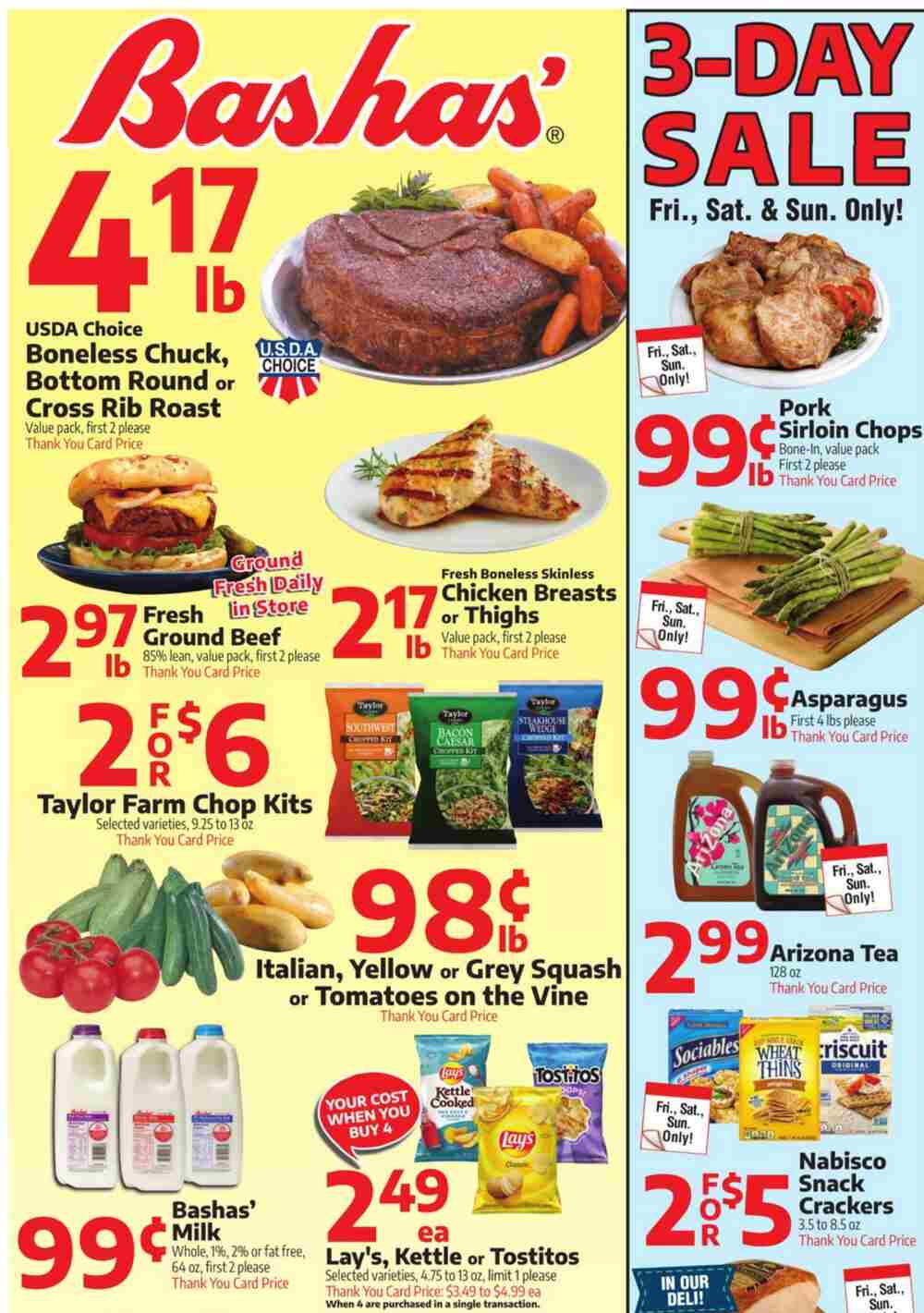 Bashas Weekly Ad March 20 to March 26 2024