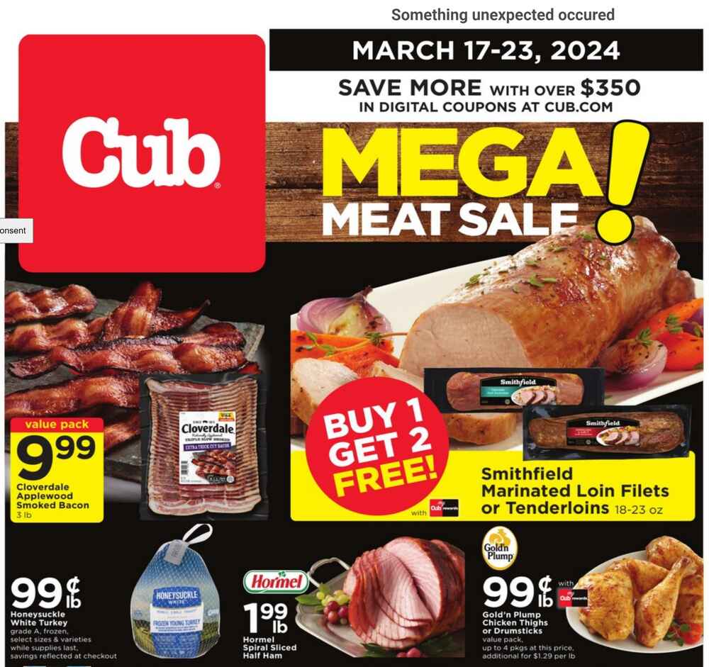 Cub Foods Weekly Ad March 17 to March 23, 2024