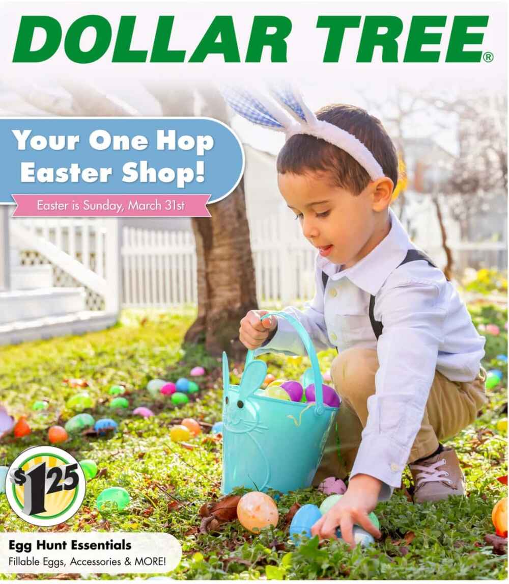 Dollar Tree Weekly Ad March 18 to March 31, 2024