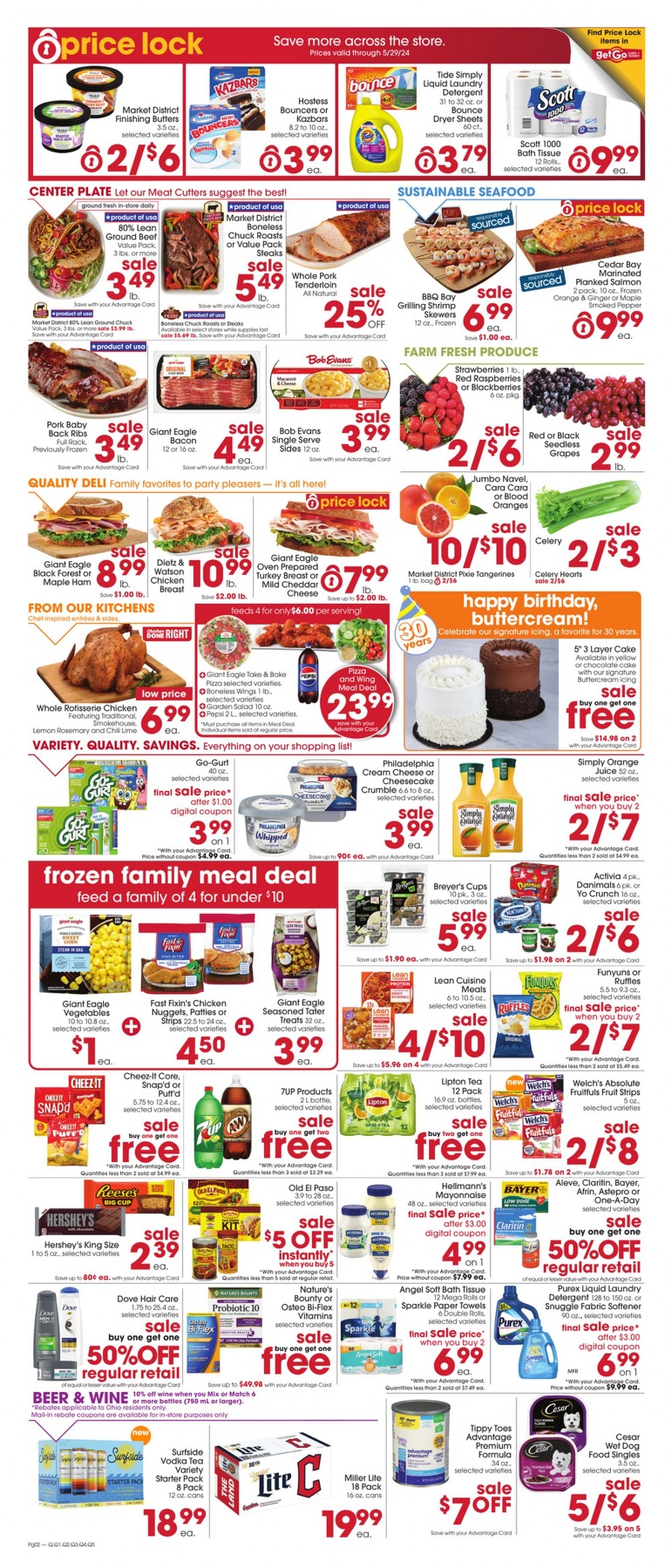 Giant Eagle Weekly Ad April 4 to April 10 2024 2 – giant eagle ad 3 3