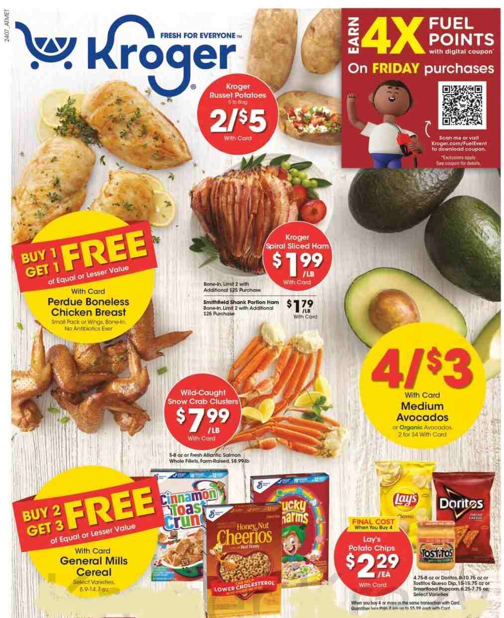 Kroger Weekly Ad March 20 to March 26, 2024