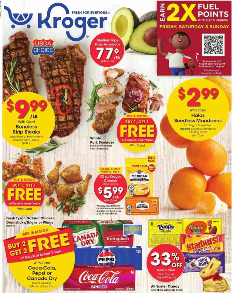 Kroger Weekly Ad March 6 to March 12 2024