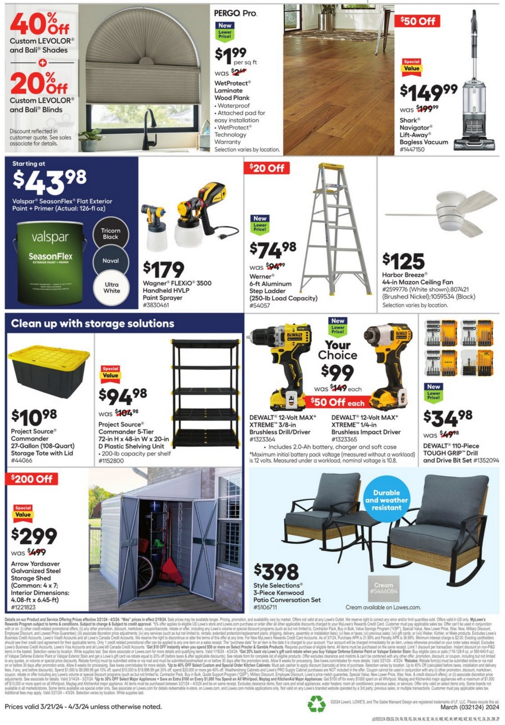 Lowe's Weekly Ad April 11 to April 17 2024 preview