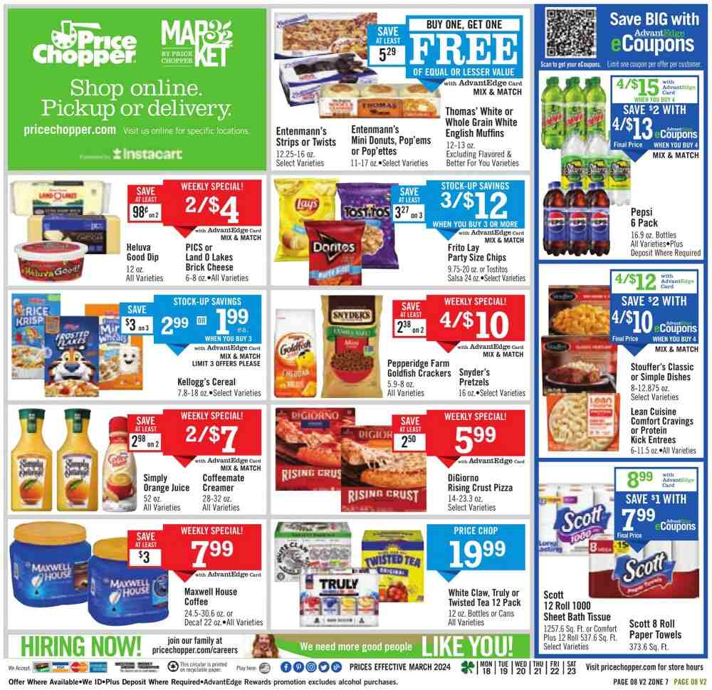 Price Chopper Weekly Ad March 17 to March 23, 2024