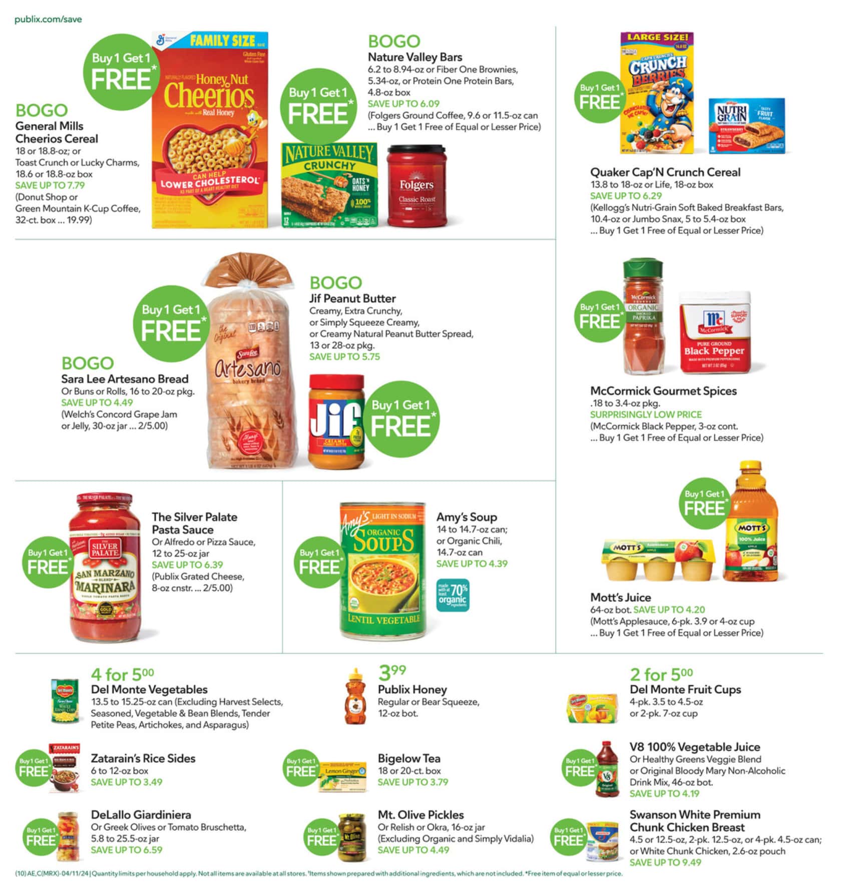 Publix Weekly Ad April 10 to April 16 2024