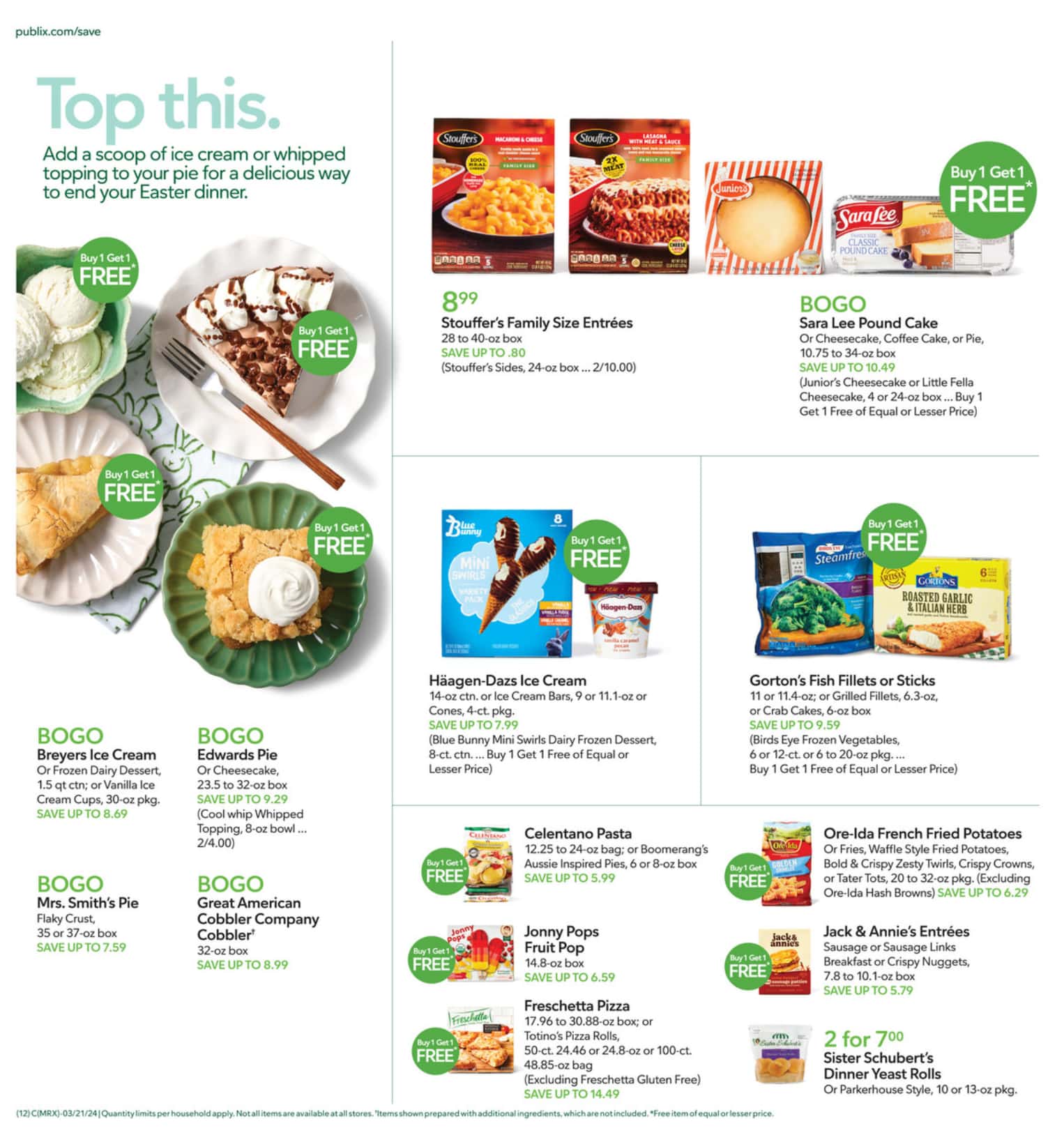 Publix Weekly Ad April 1 to April 2 2024