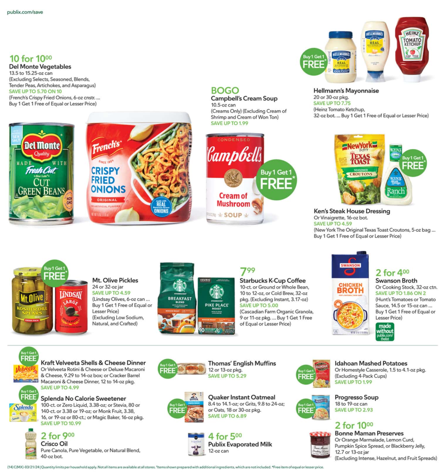 Publix Weekly Ad April 1 to April 2 2024