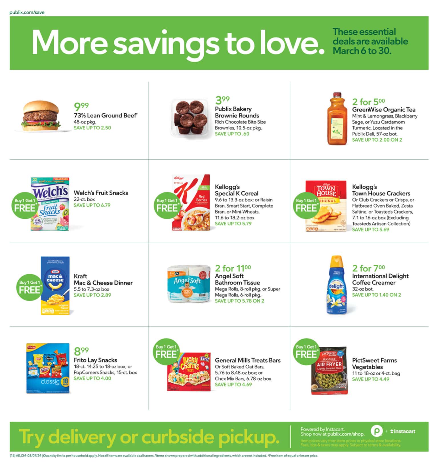 Publix Weekly Ad March 7 to March 13 2024