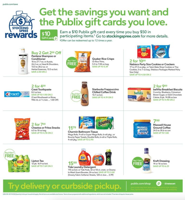 Publix Weekly Ad March 13 to March 19 2024