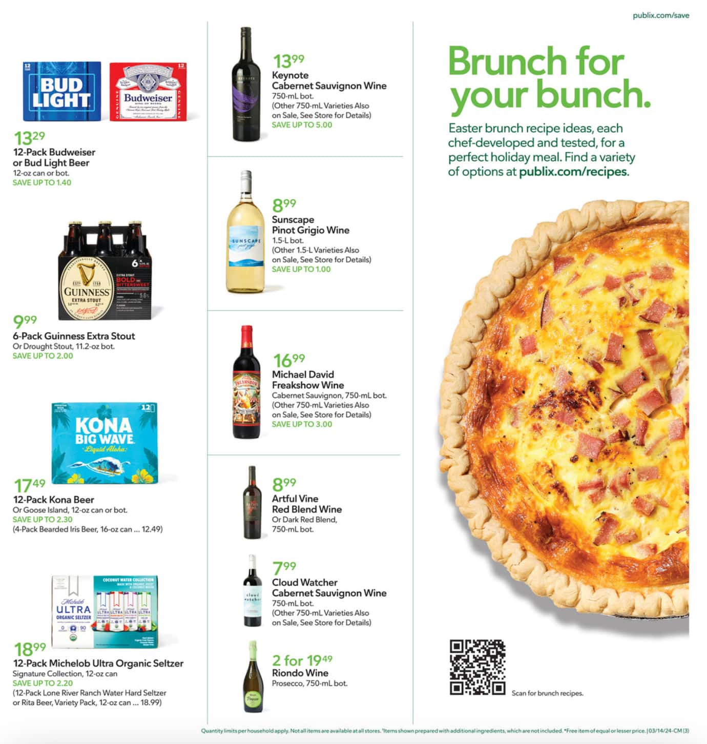 Publix Weekly Ad March 13 to March 19, 2024