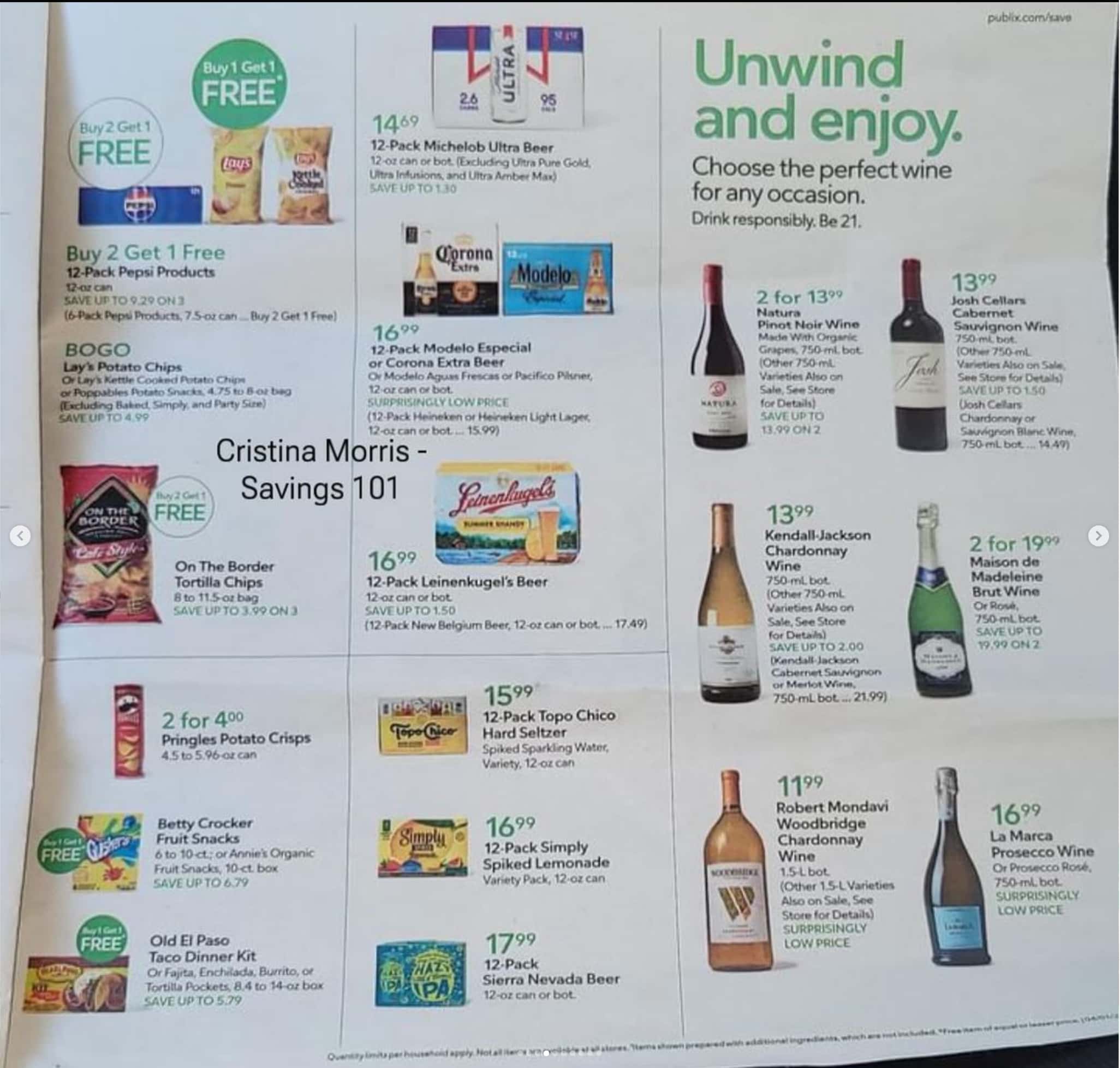 Publix Weekly Ad April 1 to April 2 2024