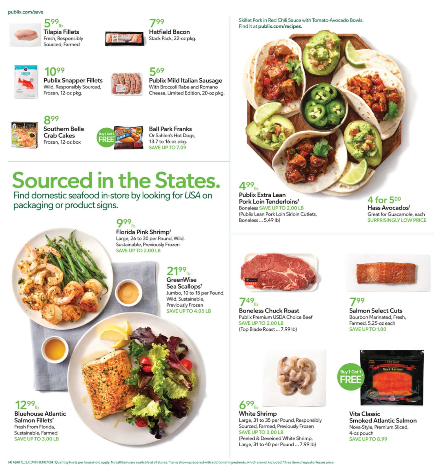 Publix Weekly Ad March 7 to March 13 2025