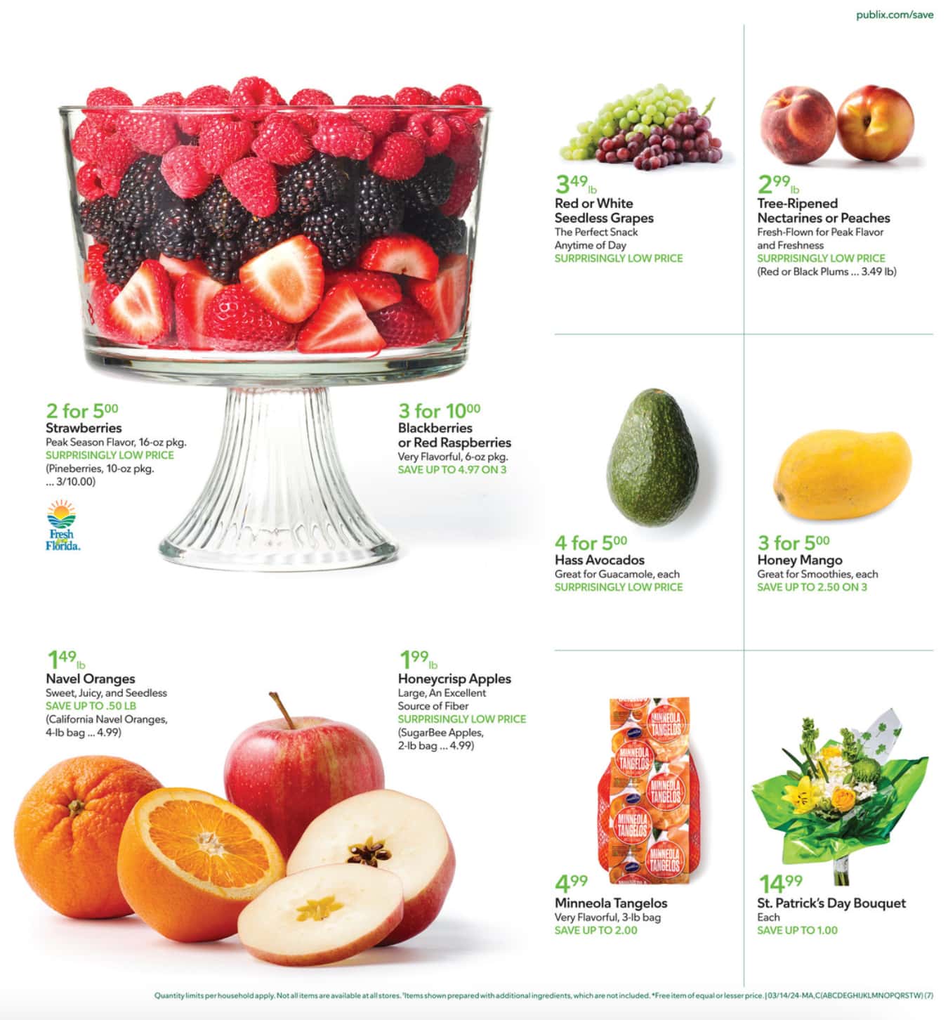 Publix Weekly Ad March 14 to March 20 2024