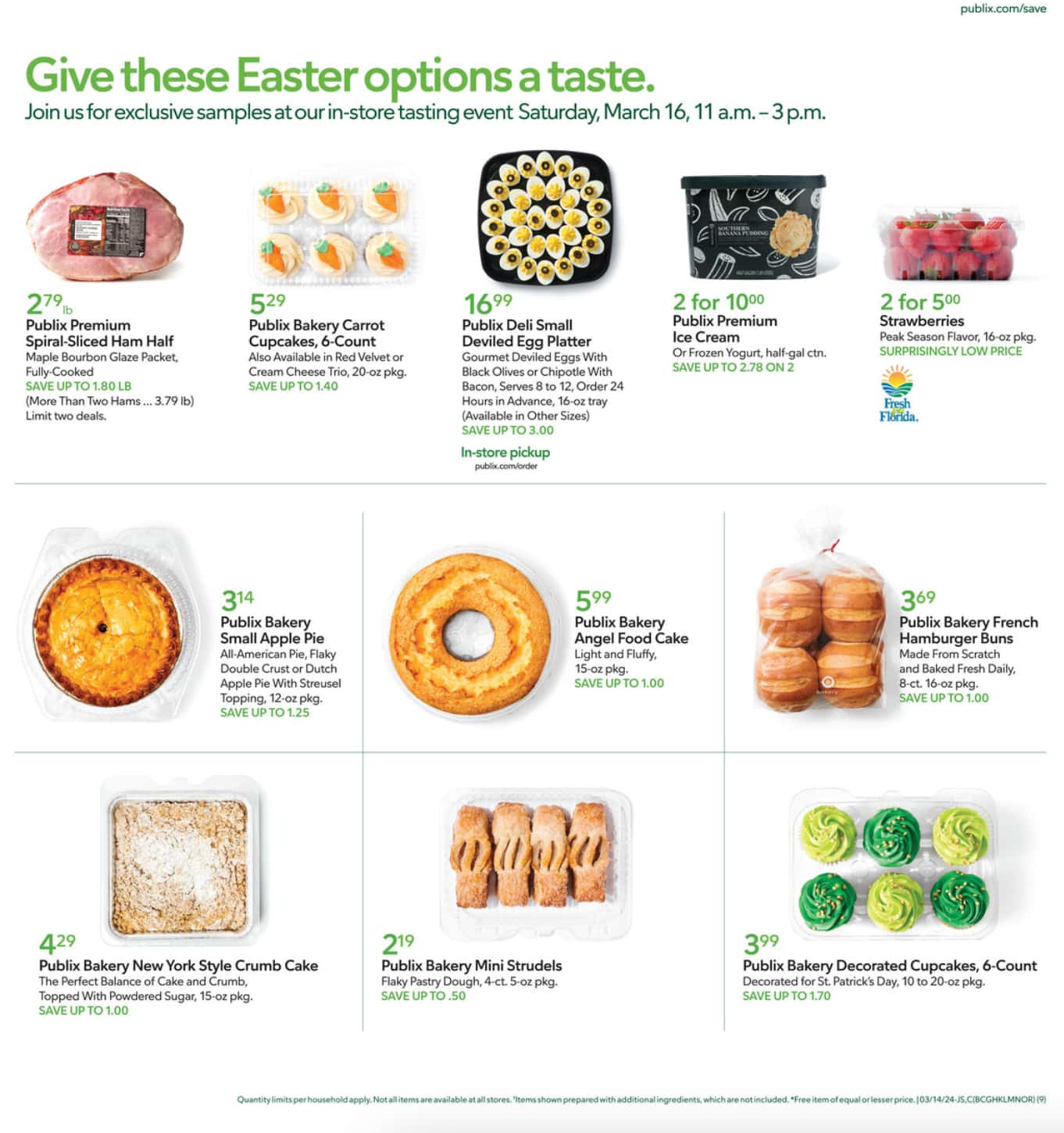 Publix Weekly Ad March 13 to March 19 2024