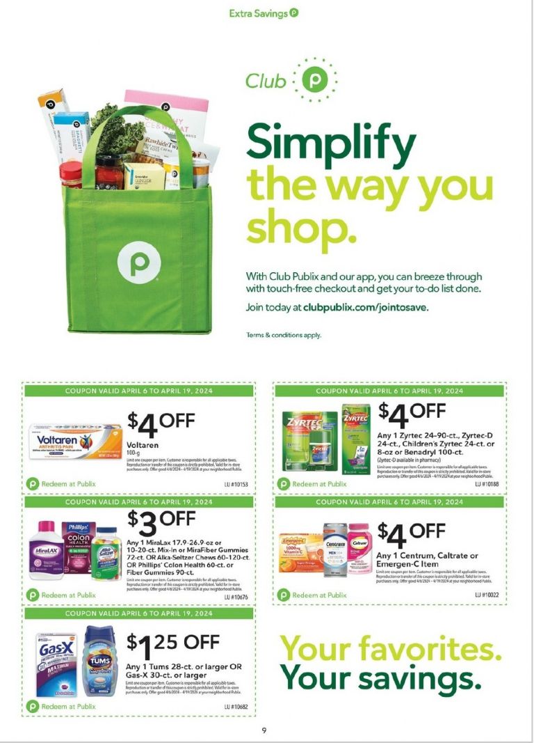 Publix Weekly Ad April 17 to April 23 2024