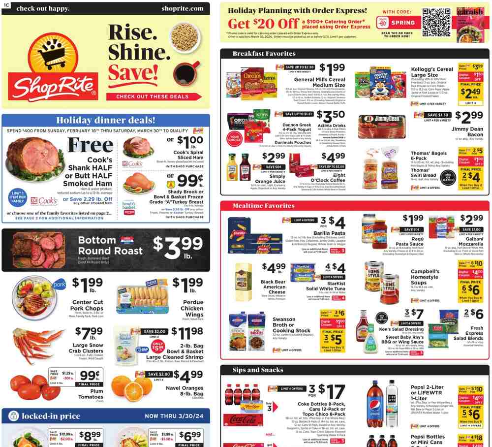 Shoprite Weekly Ad March 17 to March 23, 2024