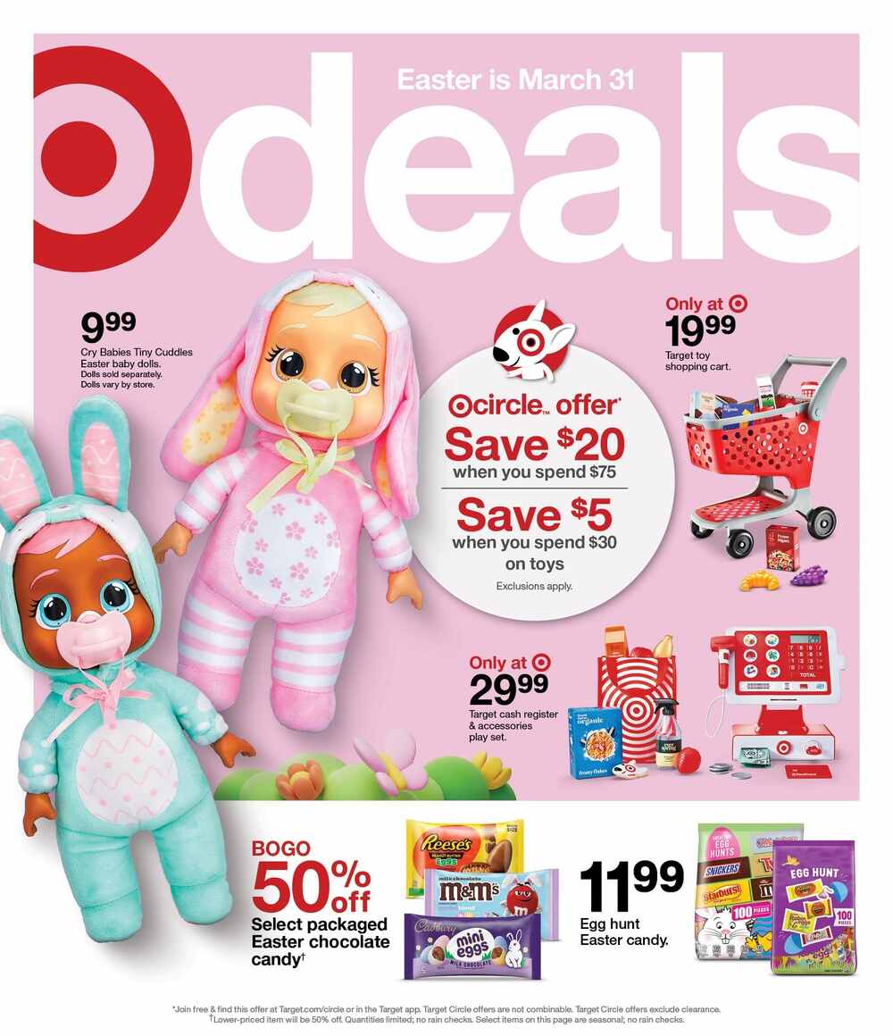 Target Weekly Ad March 31 to April 6 2024 Preview