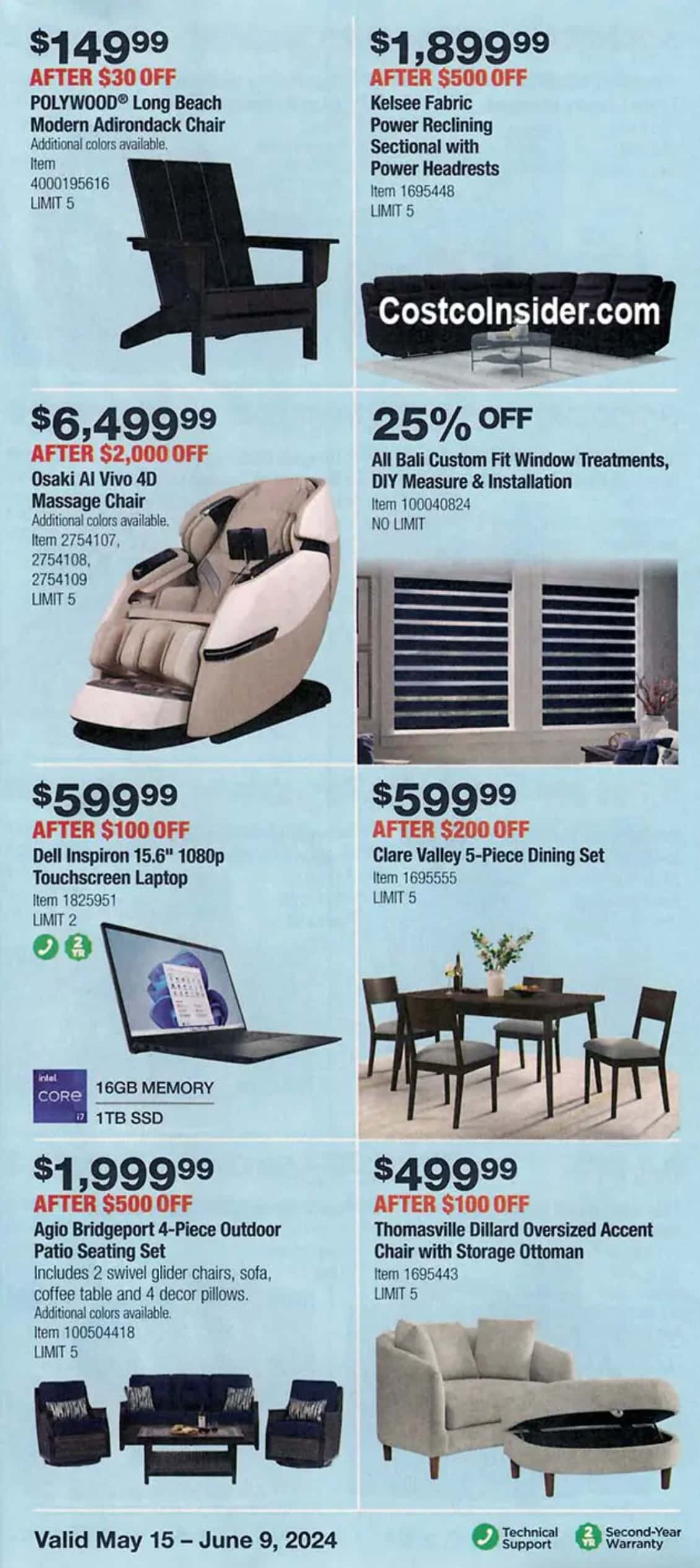 Costco Ad June 5 to June 16 2024