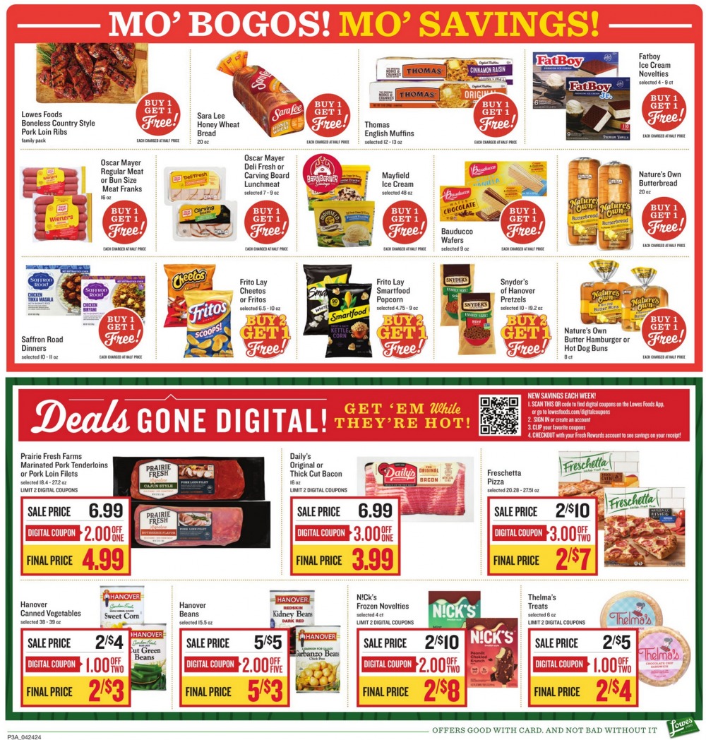 Lowes Foods Weekly Ad April 24 to April 30 2024