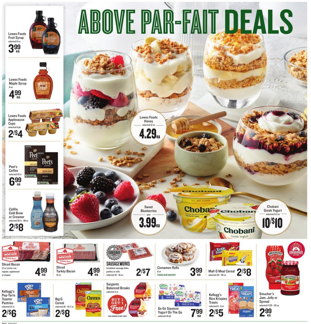 Lowes Foods Ad April 24 to April 30 2025