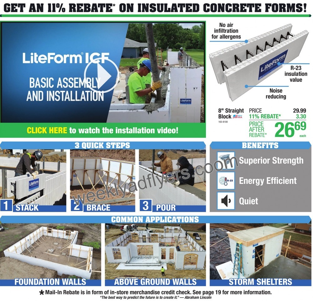 Menards Ad April 25 to May 5 2024