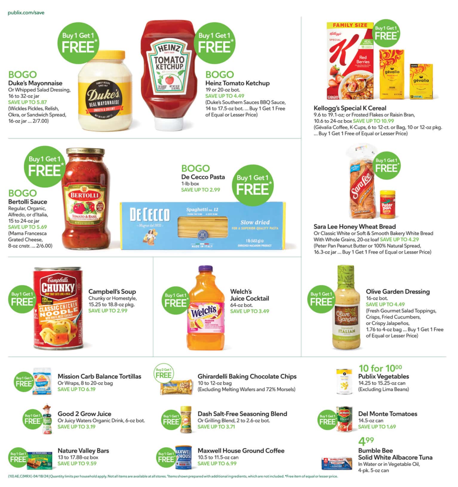 Publix Weekly Ad April 17 to April 23 2024