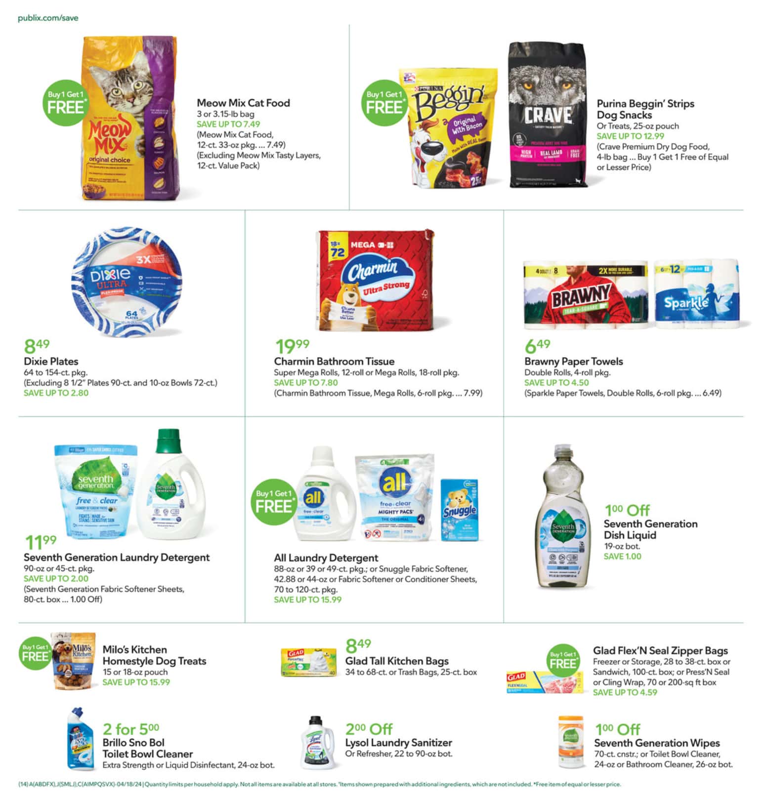 Publix Weekly Ad April 17 to April 23 2024