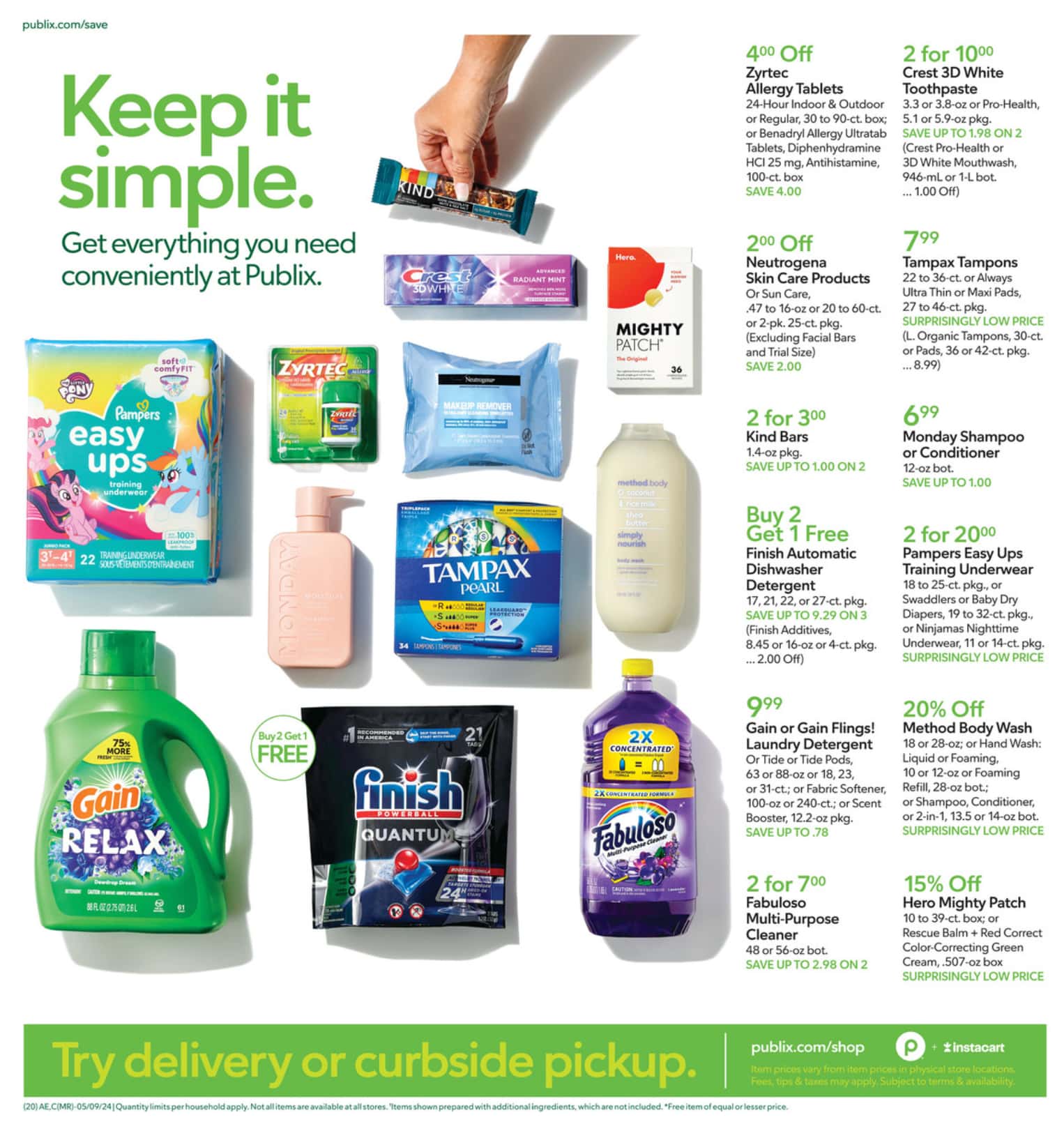 Publix Weekly Ads May 8 to May 14 2024