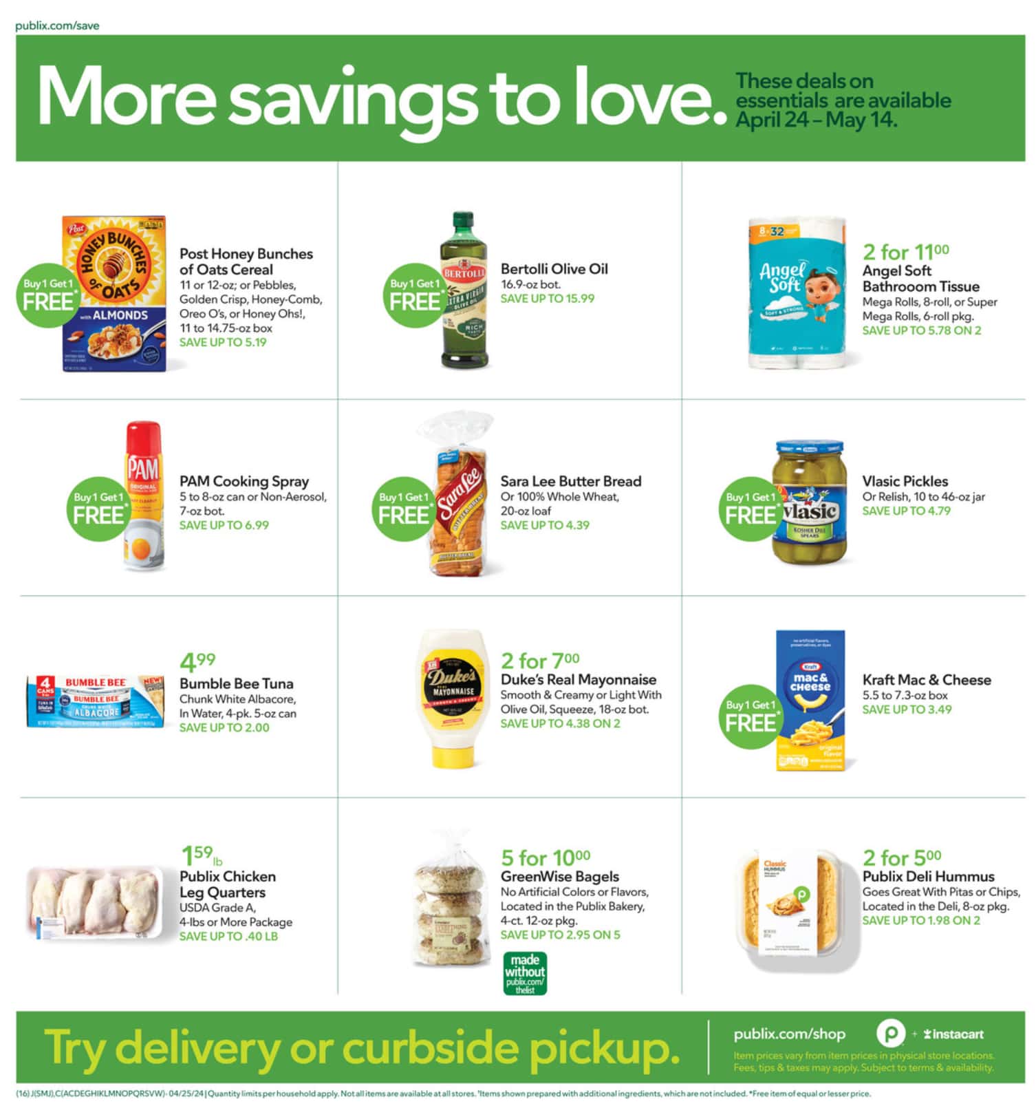 Publix Weekly Ads May 8 to May 14 2025