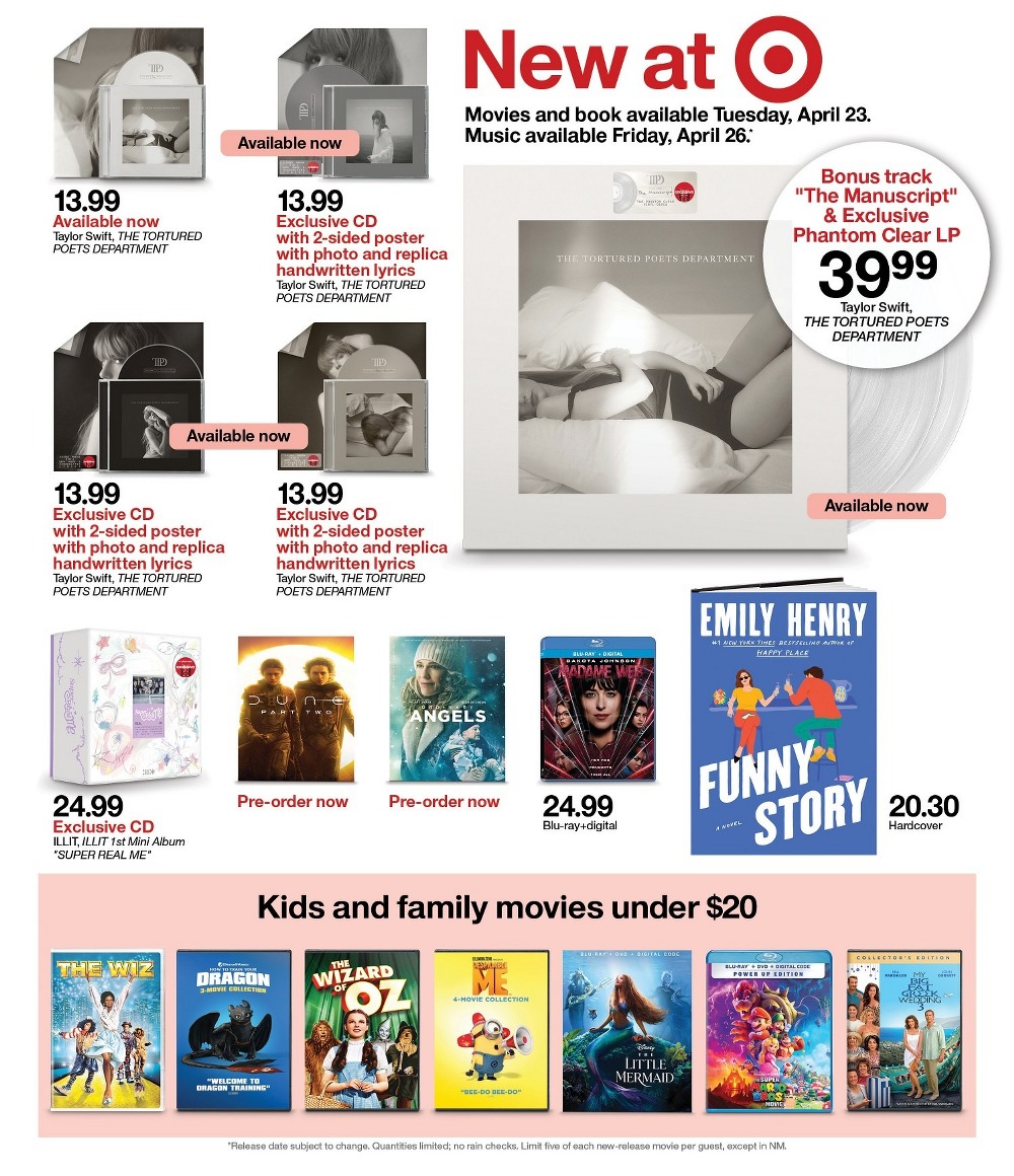 Target Weekly Ad April 21 to April 27 2024