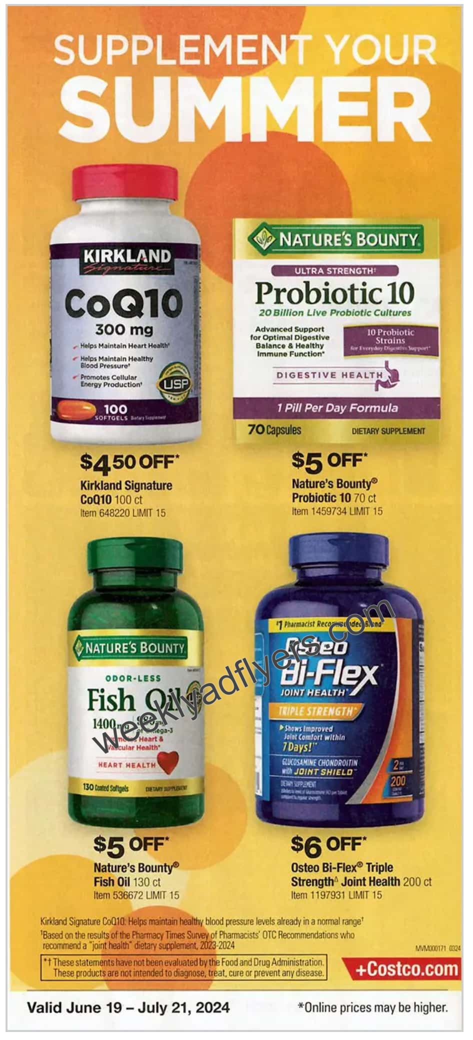 Costco Weekly Ad Deals June 19 to July 21, 2024