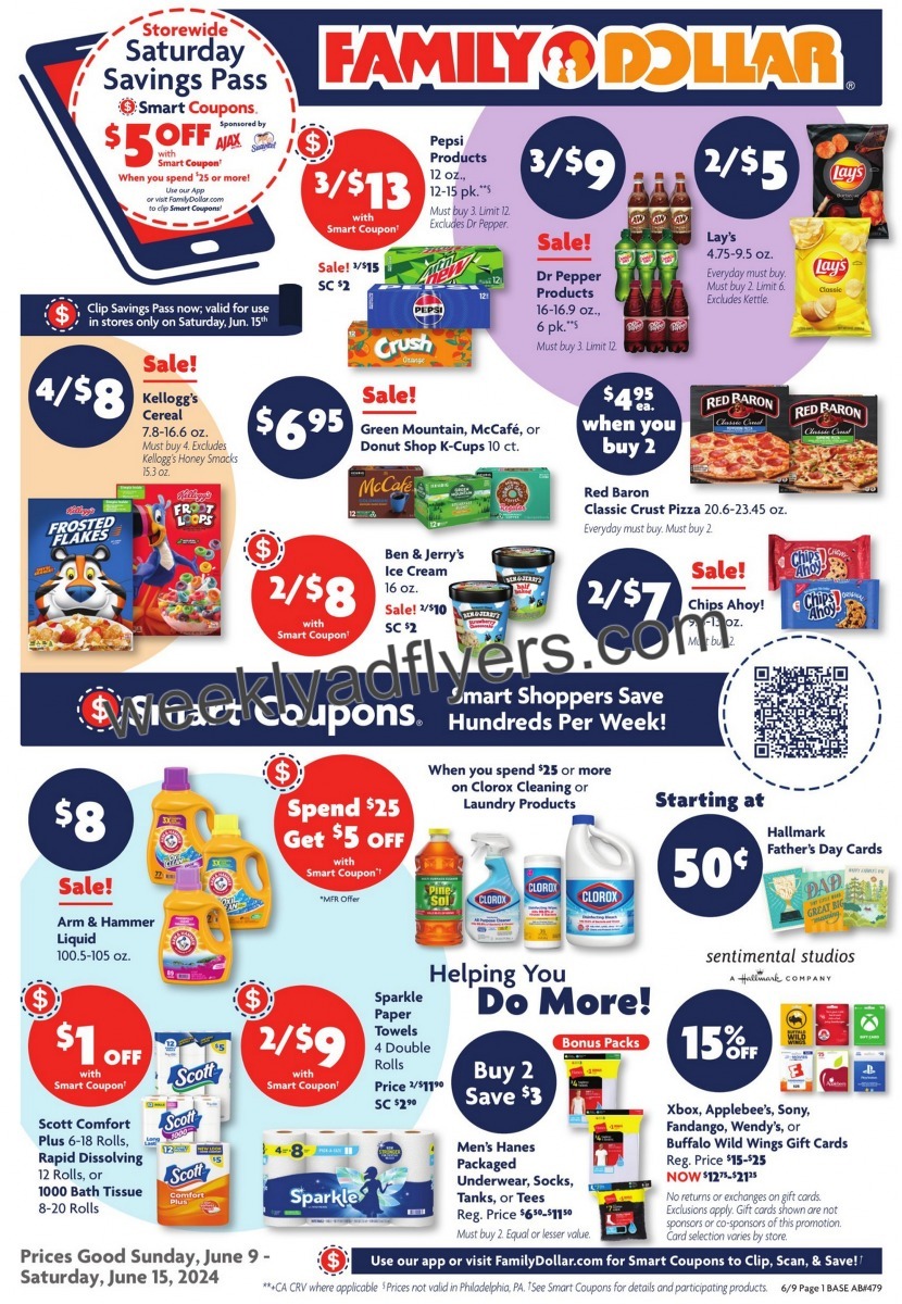 Family Dollar Weekly Ad Deals June 23 to June 29, 2024 ad preview